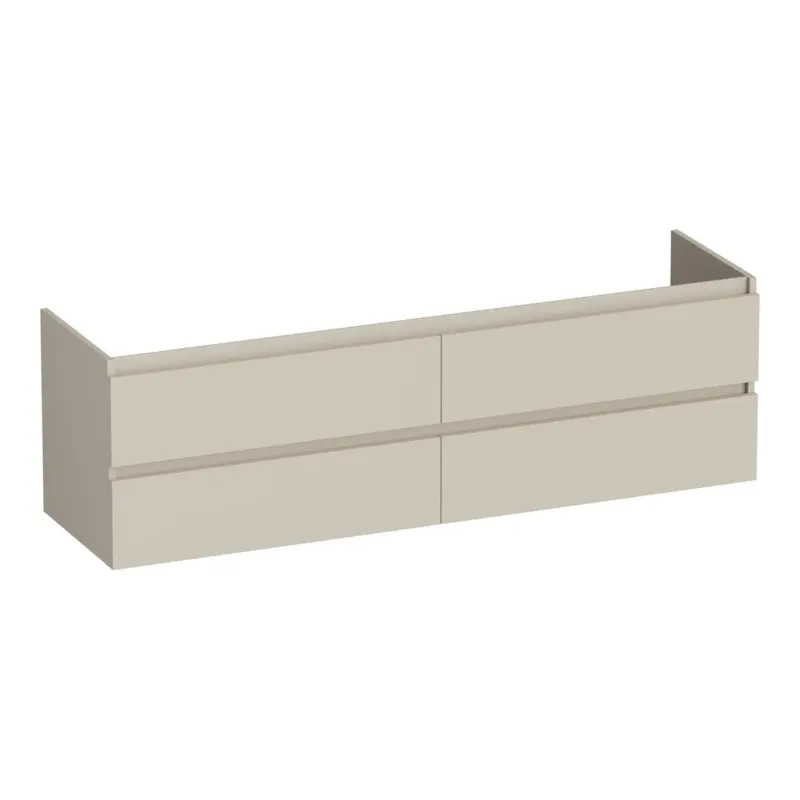 Brauer Joy onderkast 160cm met 4 softclose lades beige mat Nieuw