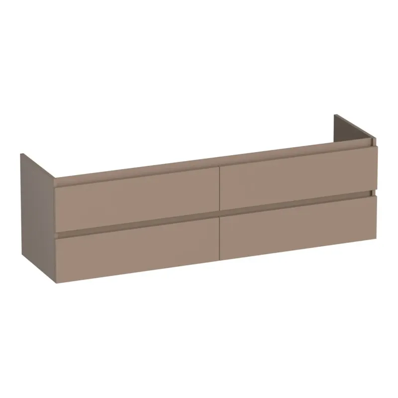 Brauer Joy onderkast 160cm met 4 softclose lades mokka mat Bestel Nu