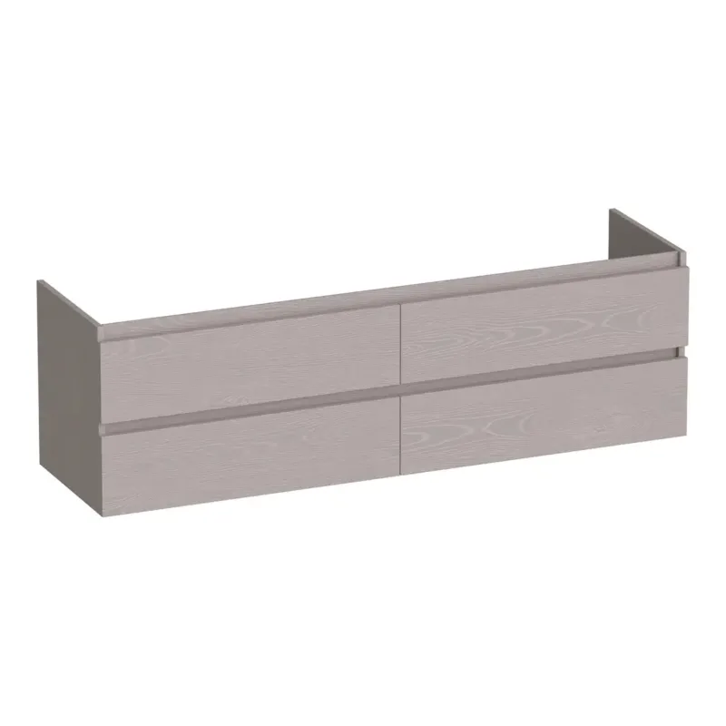 Brauer Joy onderkast 160cm met 4 softclose lades timber greige Must-Have