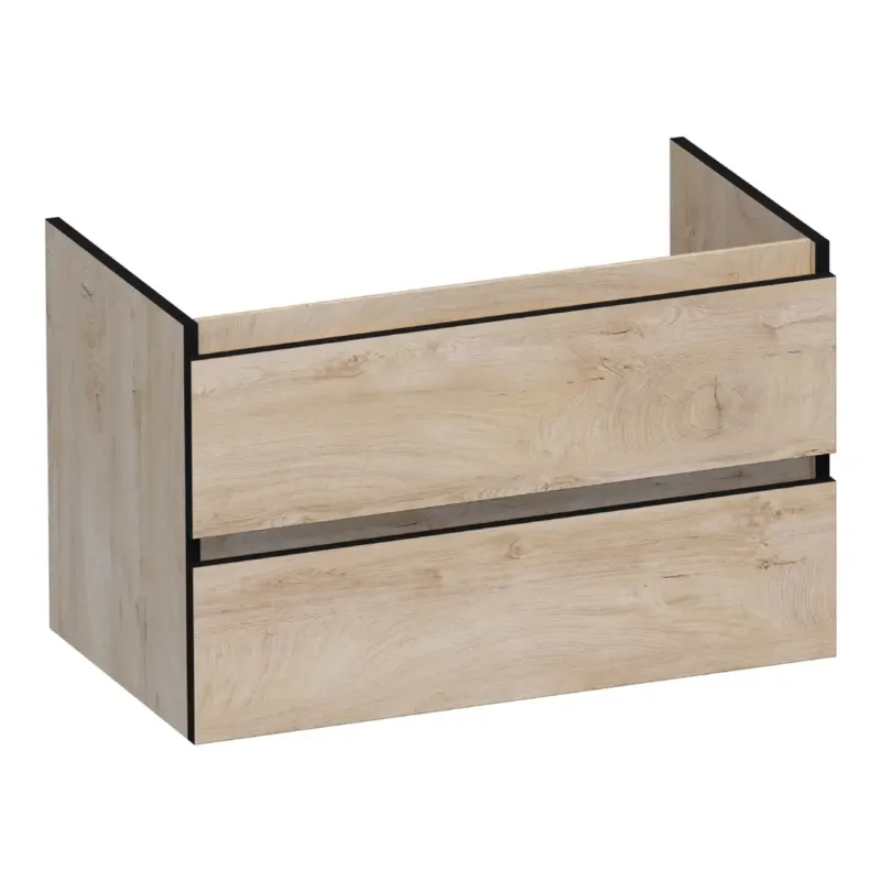 Brauer Joy Edge onderkast 80cm met 2 softclose lades forest wheat Flitsaanbieding