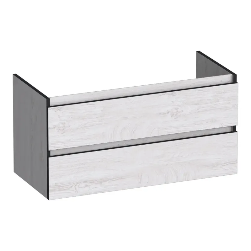 Populair Brauer Joy Edge onderkast 100cm met 2 softclose lades forest seashell