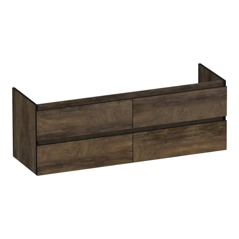 Veilige Betaling Brauer Joy Edge onderkast 140cm met 4 softclose lades grove