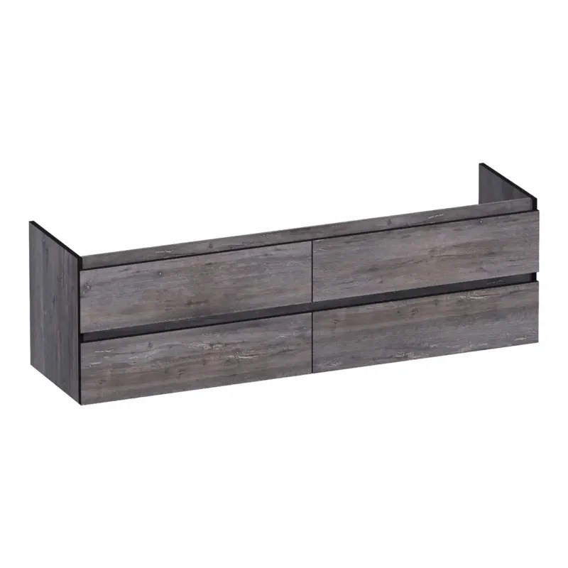 Seizoensaanbieding Brauer Joy Edge onderkast 160cm met 4 softclose lades driftwood