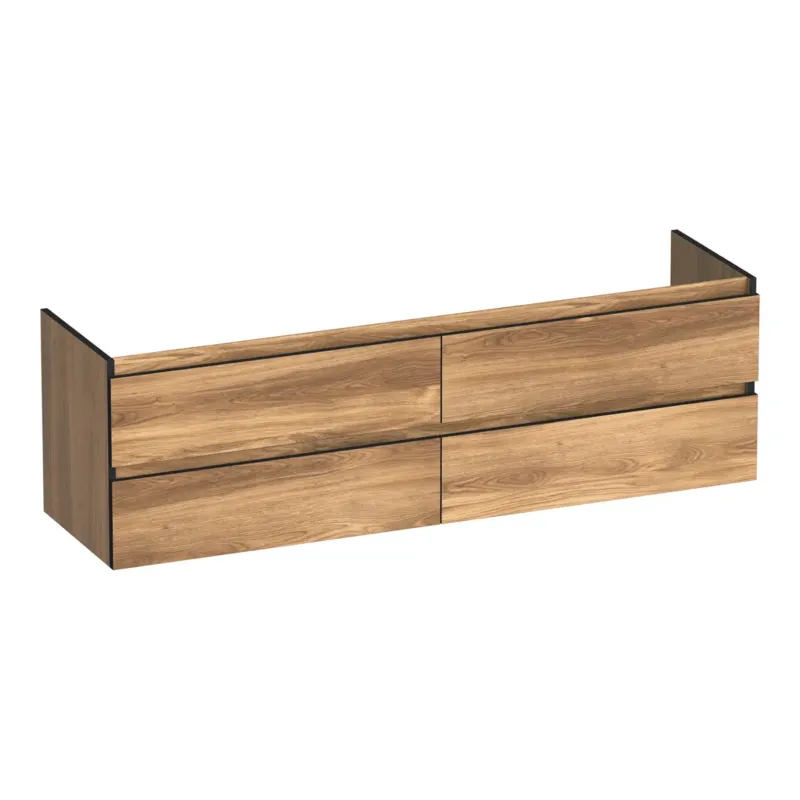 Brauer Joy Edge onderkast 160cm met 4 softclose lades honey Koop Vandaag