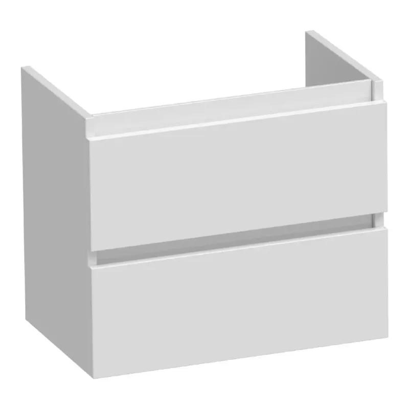 Brauer Joy onderkast ondiep 60cm met 2 softclose lades wit glans Seizoensaanbieding