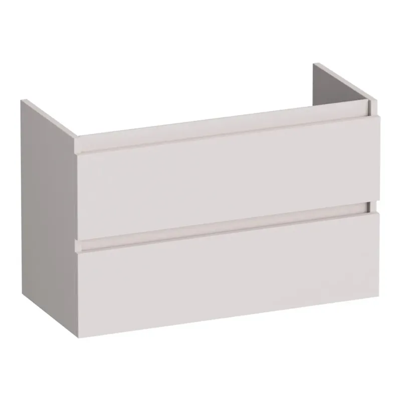 Beperkt Aanbod Brauer Joy onderkast ondiep 80cm met 2 softclose lades zand mat