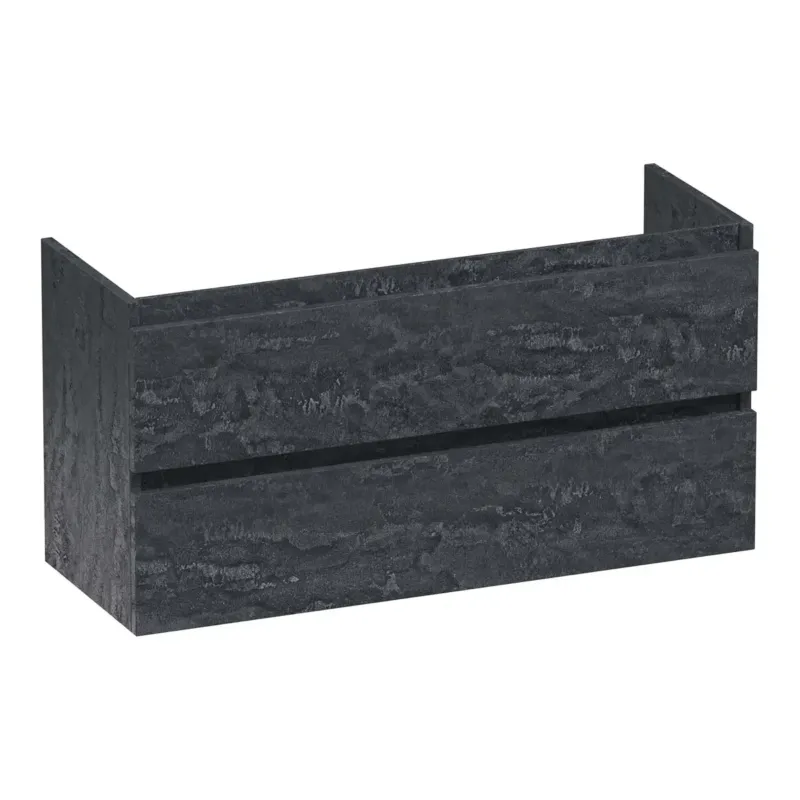 Brauer Joy onderkast ondiep 100cm met 2 softclose lades damascus Hoge Kwaliteit