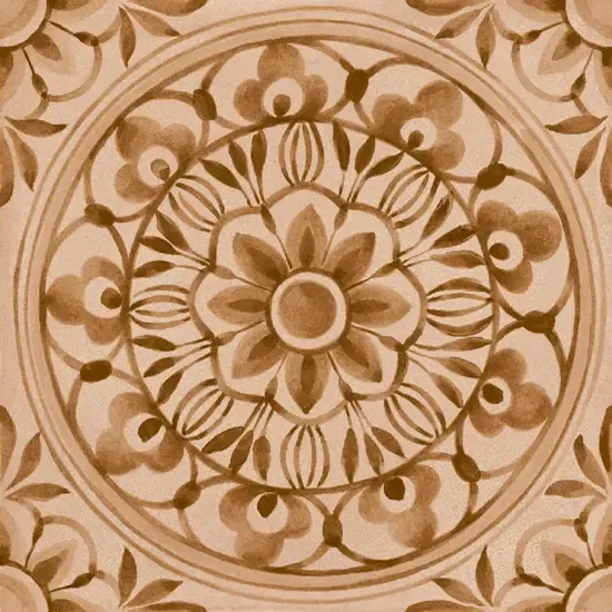 Beperkt Aanbod Valence Lunessa vloertegel 20x20cm beige met bloemen