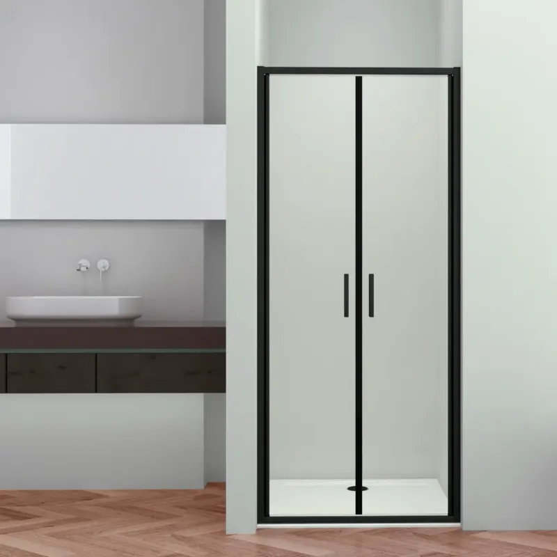Kerra Solid pendeldeuren 90x195cm zwart Fabrieksprijs