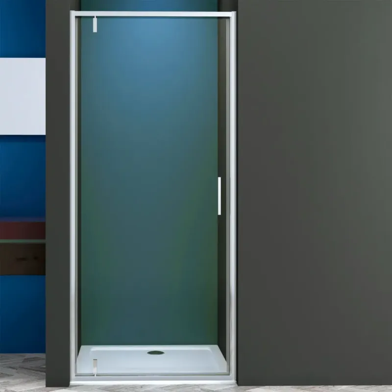 Kerra Solid draaideur 70x195cm chroom Favoriet