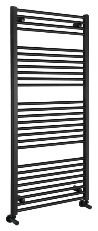 SHOWMODEL Aqualine Direct badkamer handdoek radiator 60x132cm zwart 795W Lage Prijs