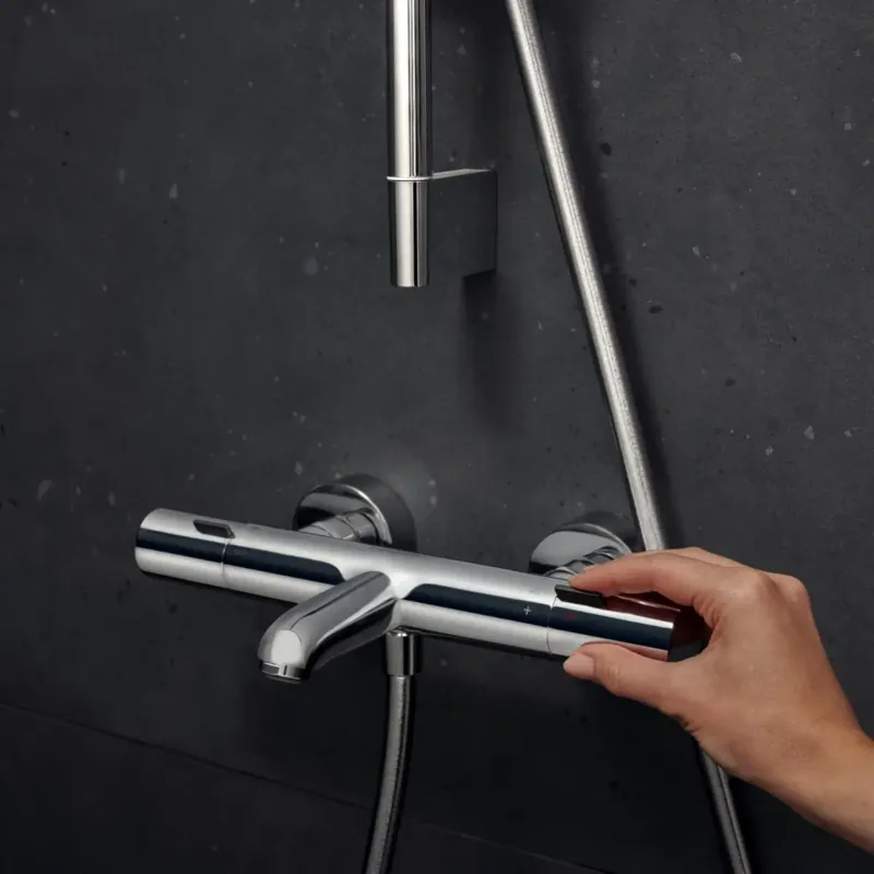 Laatste Kans Hansgrohe Ecostat Fine opbouw badthermostaat chroom