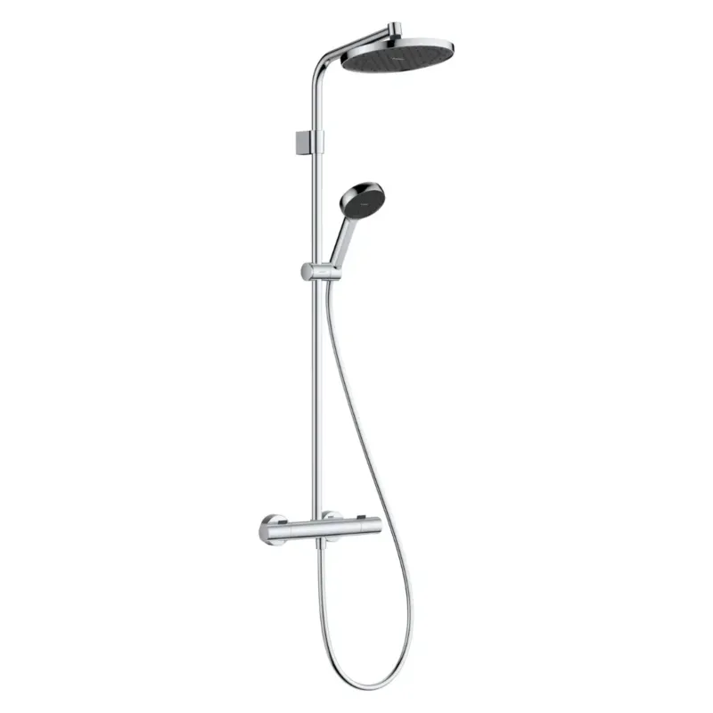 Hansgrohe Activera S opbouw regendouche 24cm chroom EcoSmart met Ecostat Fine Varia Gereduceerde Prijs