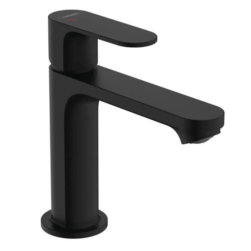 Hansgrohe Rebris S wastafelkraan mat zwart met Coolstart Superprijs
