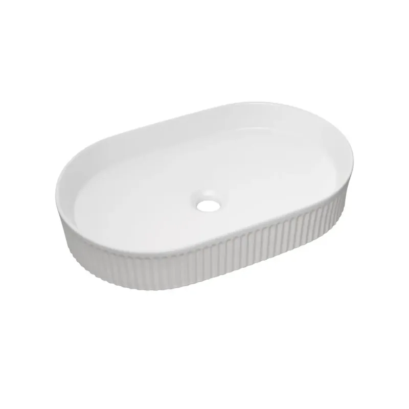 Comad Beyond waskom met ribbel 56x36cm wit Express Levering
