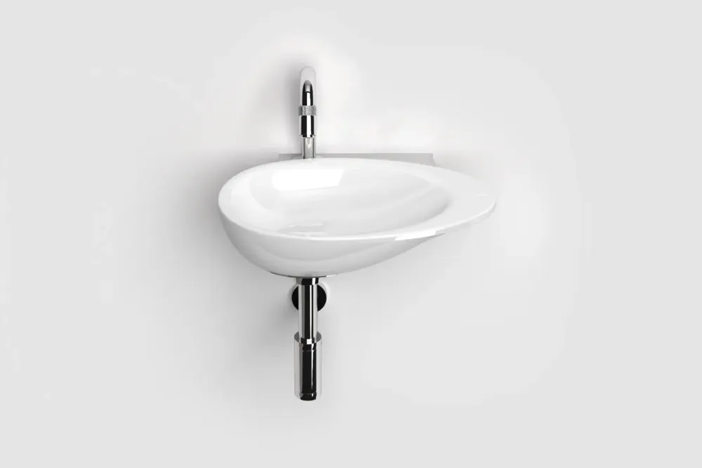 Clou First keramische fontein waskom 36cm wit glans Goedkoop