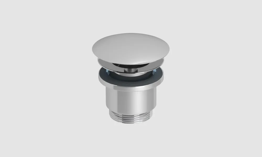 Bestseller Clou InBe afvoerplug always open small chroom
