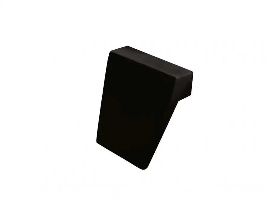 Exclusieve Aanbieding Plazan Modern badkussen zwart