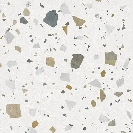 Speciale Aanbieding Navale Formigo terrazzo vloertegel 120x120cm multicolor wit gerectificeerd