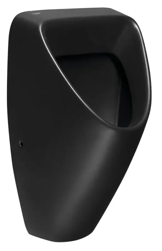 Bruckner Schwarn urinoir 31.5x26.5cm zwart mat Finale Uitverkoop