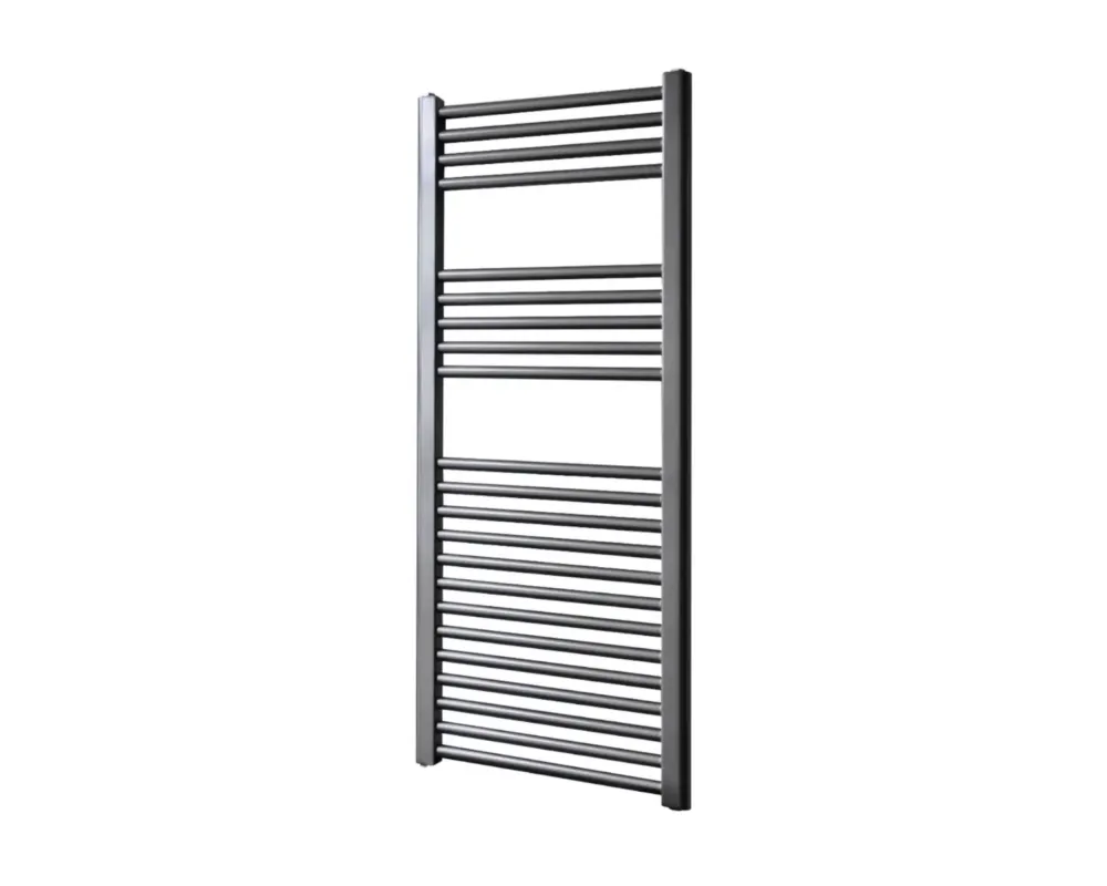 Sanicare design handdoekradiator 45x112cm gunmetal Nu Kopen
