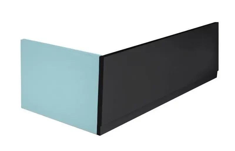 Polysan Couvert voorpaneel rechts mat zwart 170x52cm Veilige Betaling