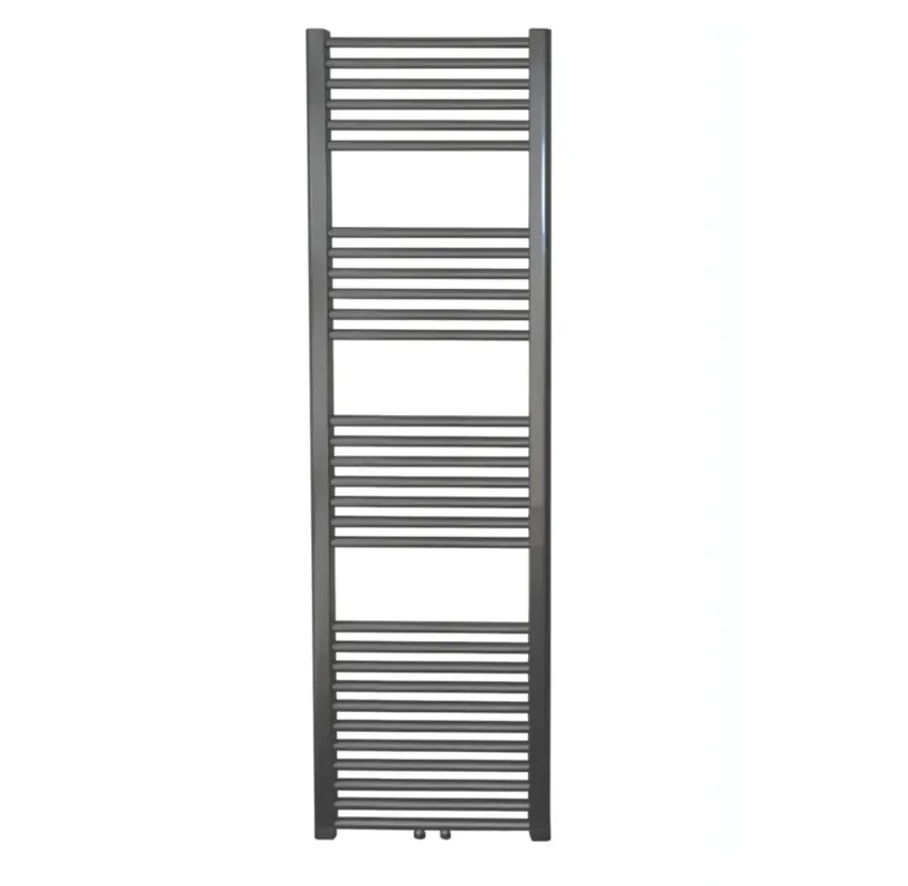 Sanicare design handdoekradiator 45x160cm midden aansluiting gunmetal Beperkt Aanbod