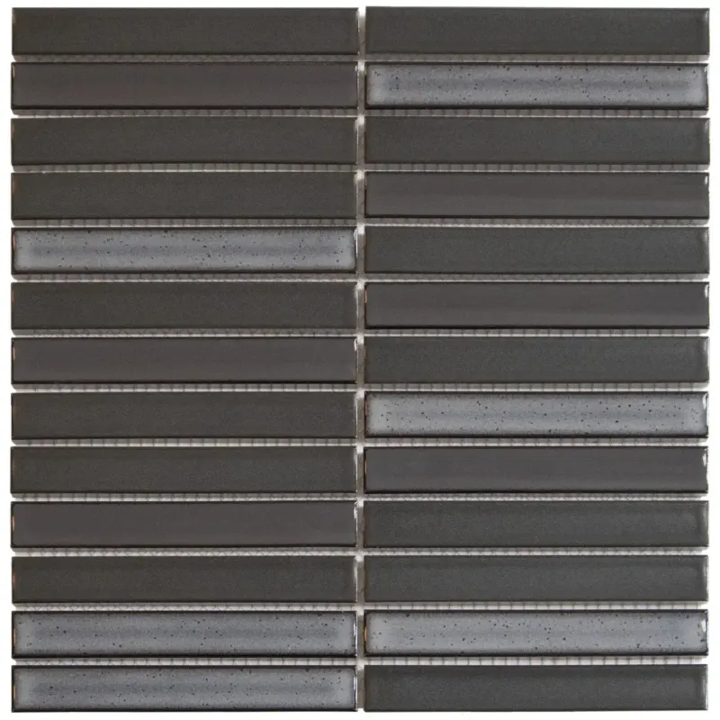 The Mosaic Factory Carbon Shades mozaïek tegels 30x30cm grijs mix Beperkte Voorraad