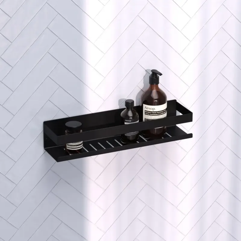 Brauer Black Edition doucherek 40cm mat zwart Korting