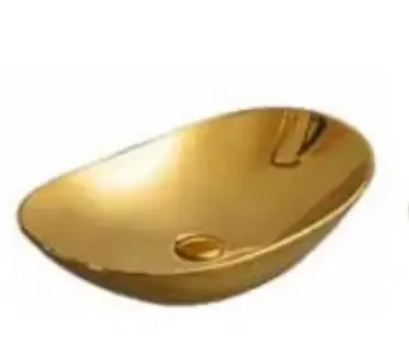 Badstuber keramische waskom goud 64x36cm Koop Online
