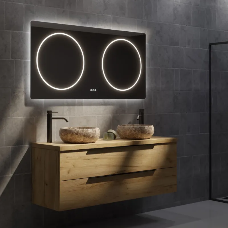 Actieprijs Thebalux M11 spiegel 140x70cm met verlichting en verwarming
