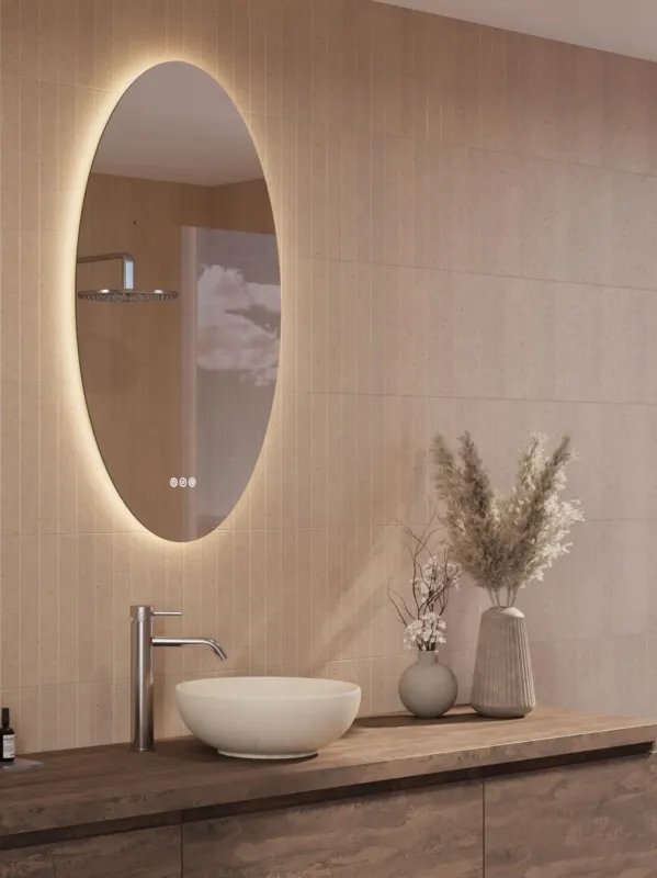 Weekendaanbieding Thebalux M13 spiegel 70x100cm met verlichting en verwarming