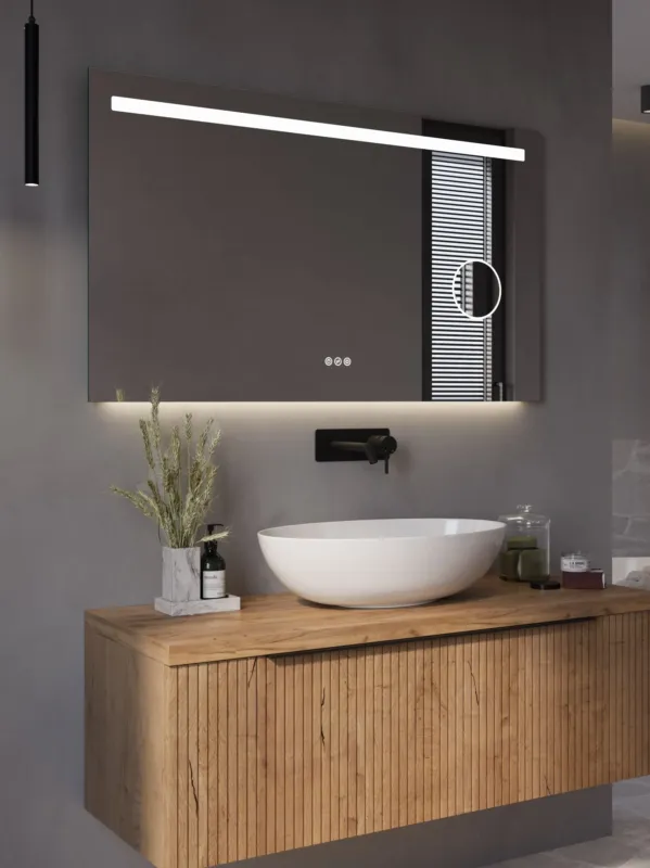 Nieuw Thebalux M24 spiegel 140x70cm met verlichting, verwarming en vergrootspiegel