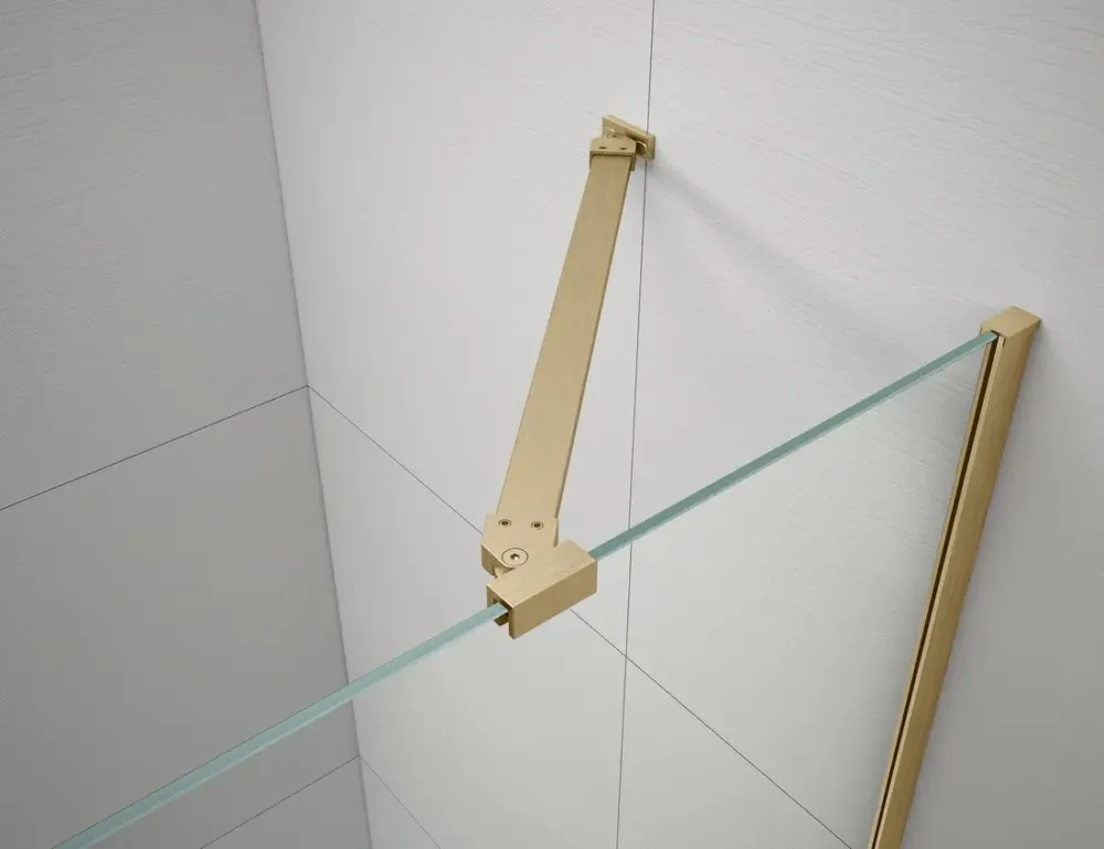 Polysan Fisa profielset voor badwand goud mat Must-Have
