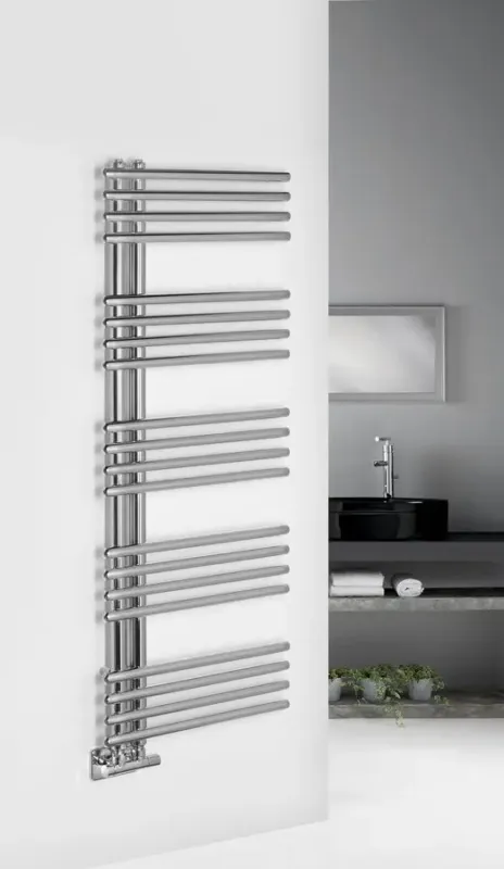 Op = Op Sapho Nympha handdoekradiator 50x125cm 334W chroom