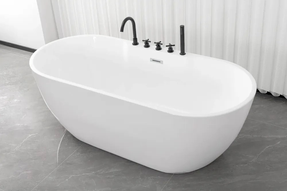 Badstuber Aruba vrijstaand bad 170x75x58cm wit Koopje
