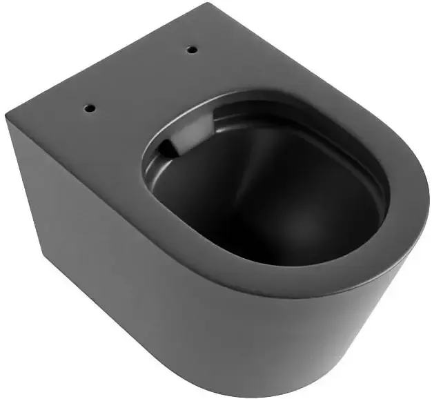 Mondiaz Lavie toiletpot randloos en diepspoel dark grey Lage Kosten
