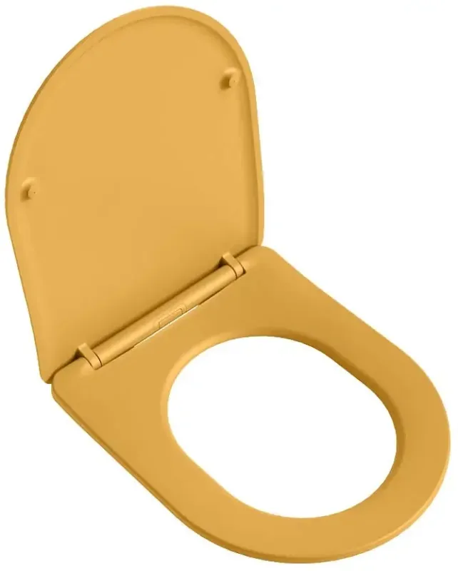 Dagaanbieding Mondiaz Lavie toiletzitting met softclose en quick release ocher