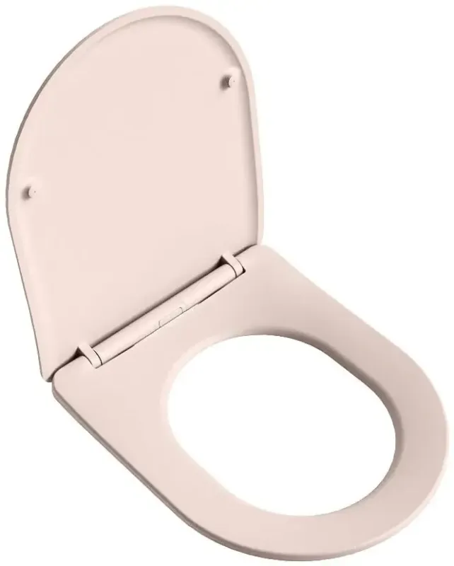 Mondiaz Lavie toiletzitting met softclose en quick release rosee Op = Op