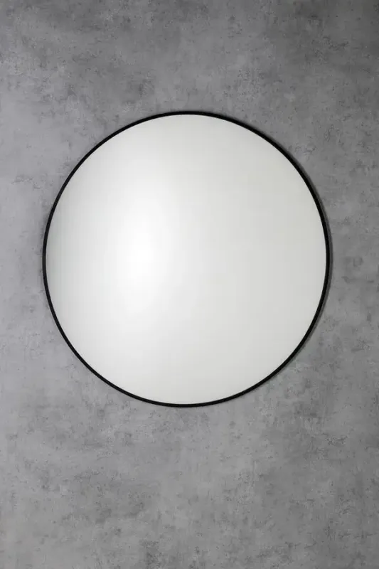 Aanbieding Sapho Arowana ronde spiegel 70cm zwart