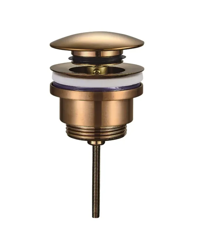 Fabrieksprijs Mueller Bronzo luxe clickwaste 5/4 laag model geborsteld brons