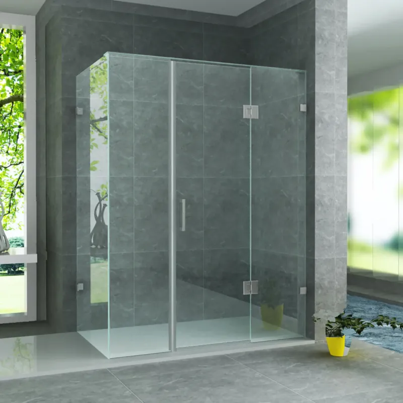 Sanigoods Bruno douchecabine met draaideur 120x90x195cm chroom Hete Deal