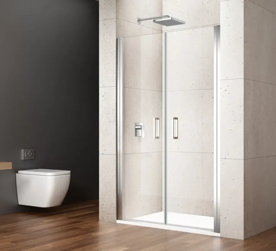 Speciale Aanbieding Gelco Loro pendeldeuren 90x200cm chroom