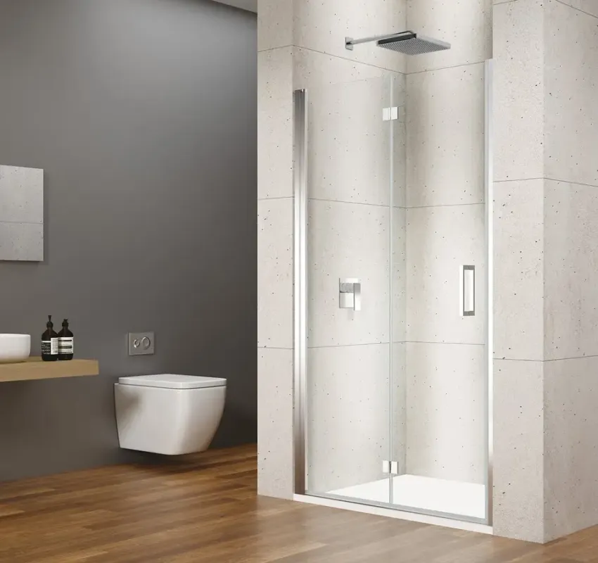 Gelco Loro vouwbare douchedeur 90x200cm chroom Meest Verkocht