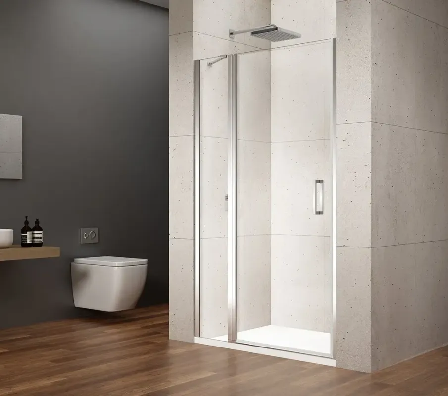 Premium Gelco Loro douchedeur 120x200cm met vast deel chroom