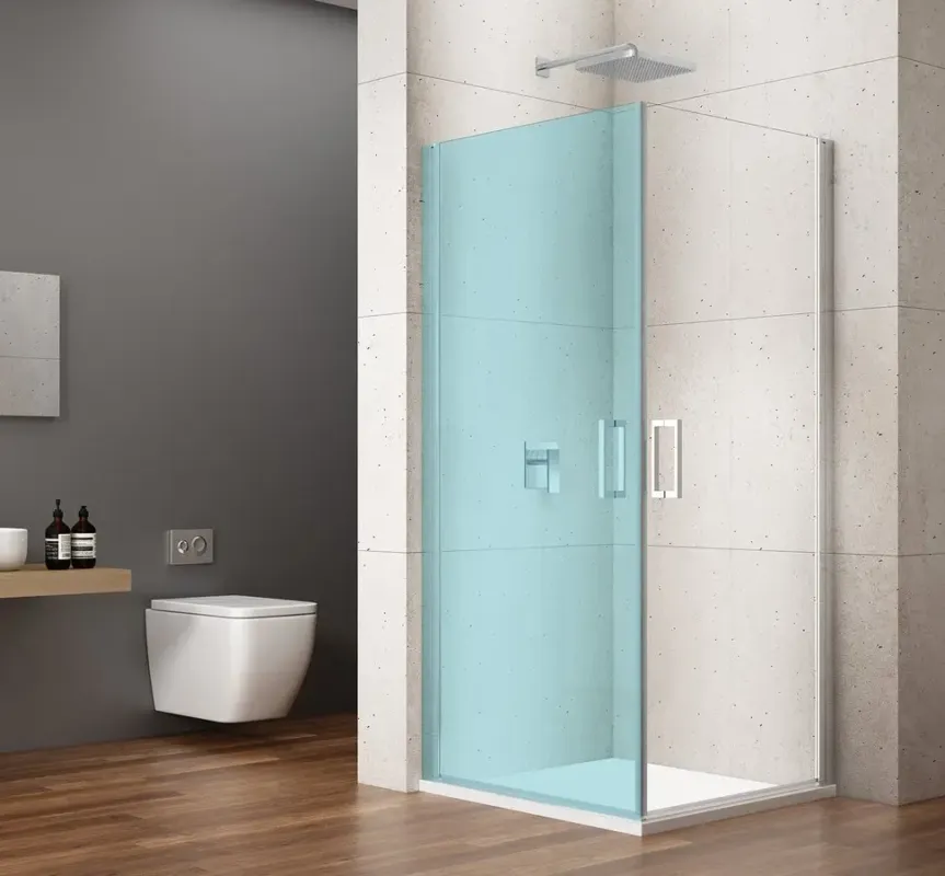 Gelco Loro draaibare douchedeur links- en rechtsdraaiend 90x200cm chroom Direct Beschikbaar