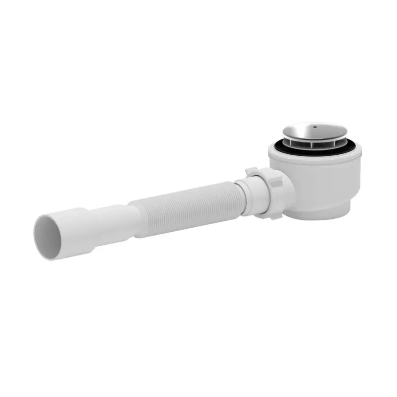 Tijdelijk Beschikbaar Sanigoods Puck douchebak sifon chroom