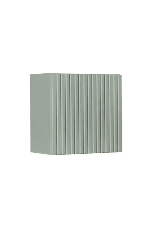Comad Reed Green halfhoge kast ribbelfront 30x30cm groen Speciale Aanbieding