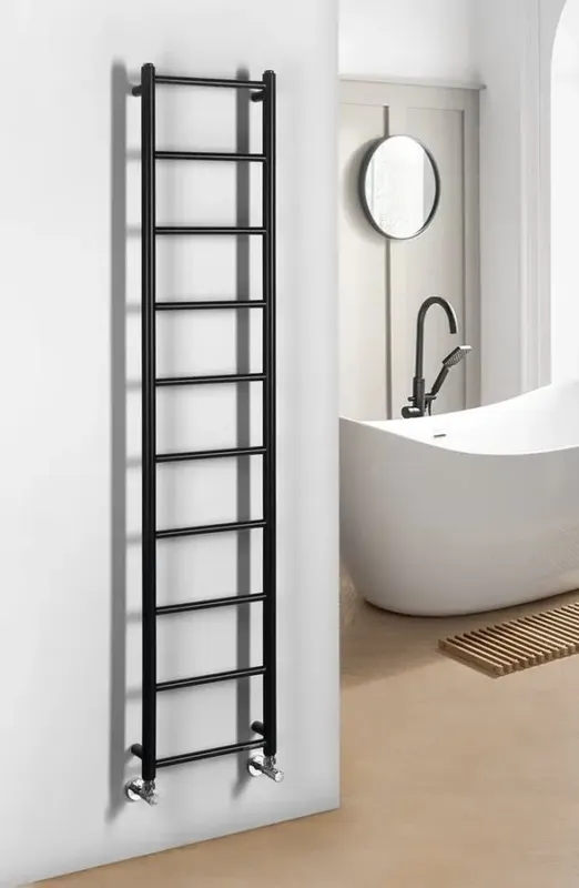 Exclusieve Aanbieding Sapho Dina handdoekradiator mat zwart 35x168cm 335W