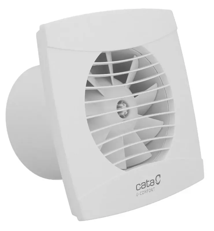 Cata UC-12 badkamer ventilator 12W Ø120mm wit mat Tijdelijk Beschikbaar